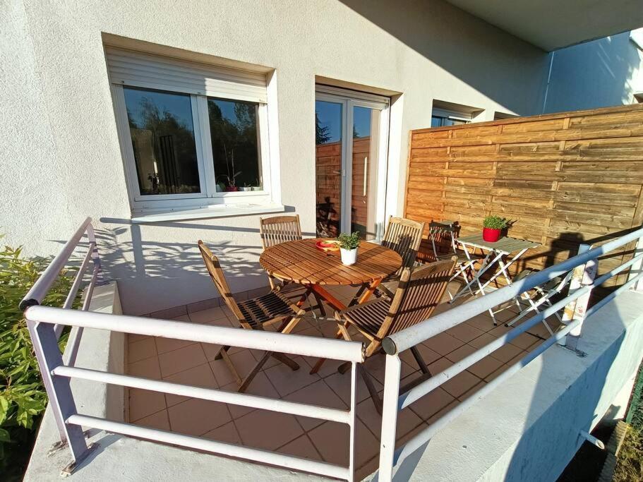 Апартаменты Strasbourg 3 Pieces Avec Jardin Брюмат Экстерьер фото