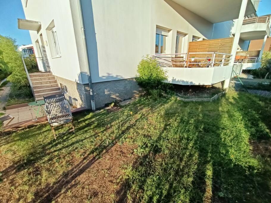 Апартаменты Strasbourg 3 Pieces Avec Jardin Брюмат Экстерьер фото